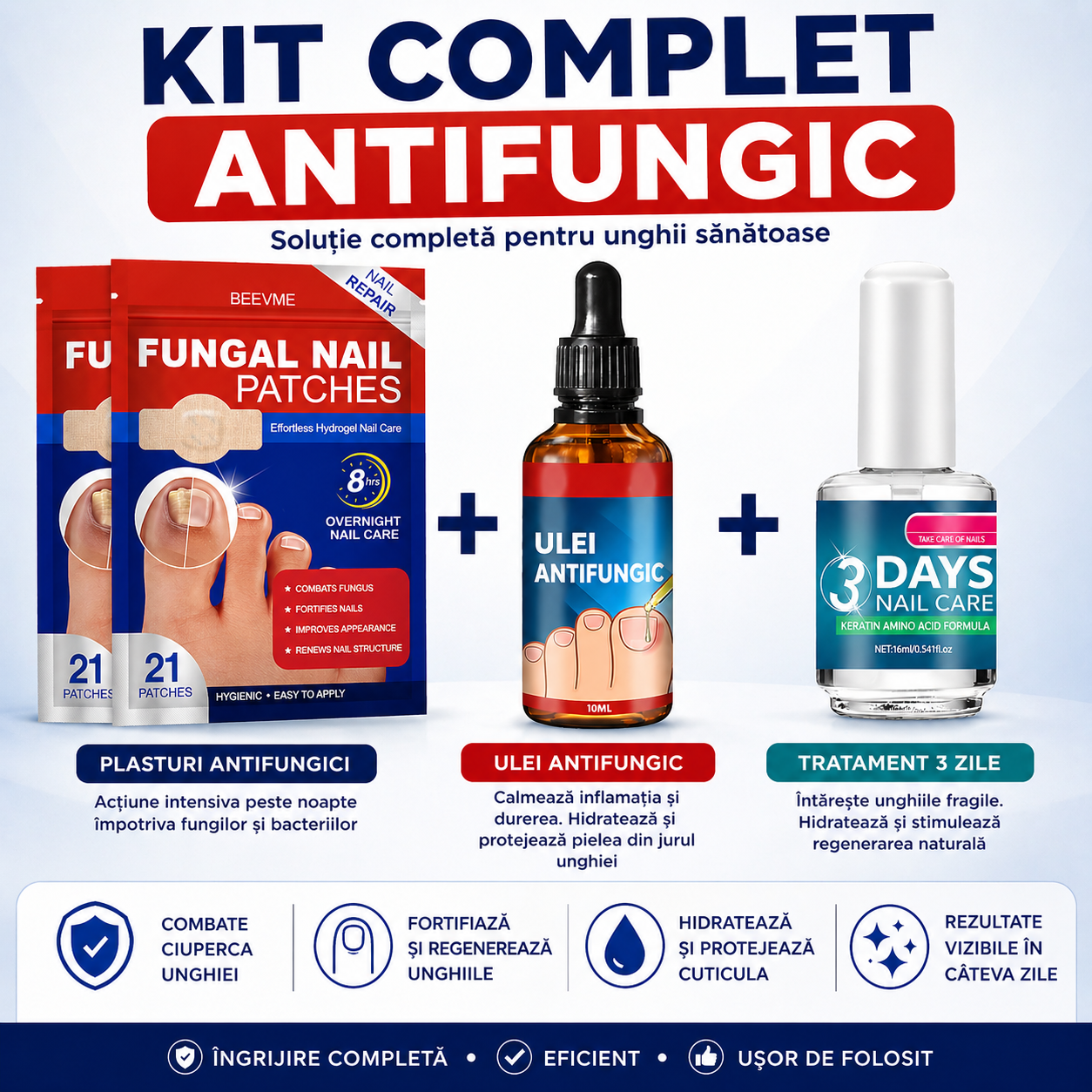 Kit complet Antifungic